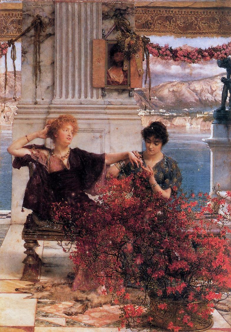 Sir Lawrence Alma-Tadema Love's Jewelled Fetter